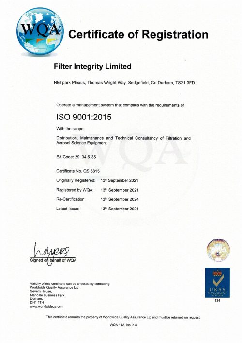 FIL meets ISO 9001 and ISO 14001
